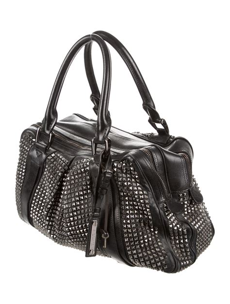 burberry studded knight bag